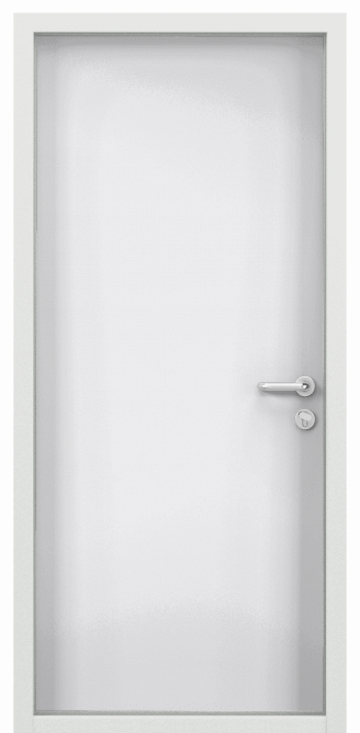 Дверь противопожарная EI 60, Порошково-полимерное покрытие, —, RAL 9016 белый в Тобольске
