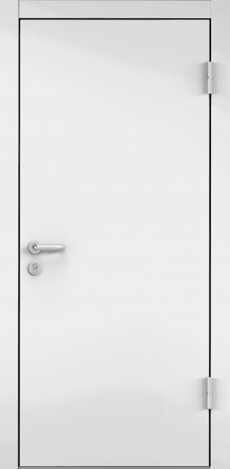 Дверь противопожарная EI 60, Порошково-полимерное покрытие, —, RAL 9016 белый в Тобольске