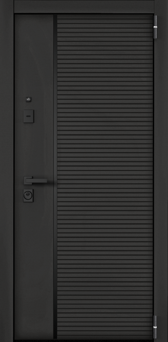 ULTIMATUM PRO PP, Панель MDF с ПВХ покрытием, UT-F4, ПВХ Черная шагрень в Тобольске